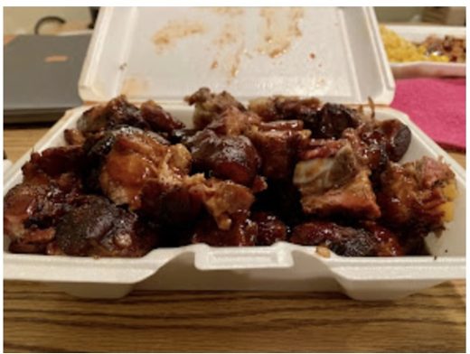 Pop's barbecue plate. Open the current menu and prices.